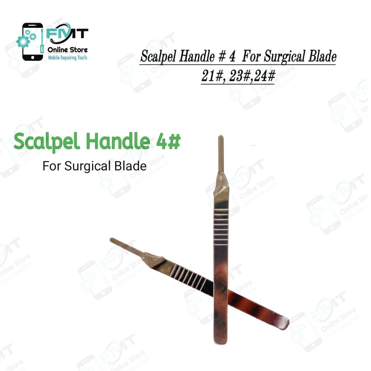 New Scalpel Handle 4# For Surgical Blade 23#