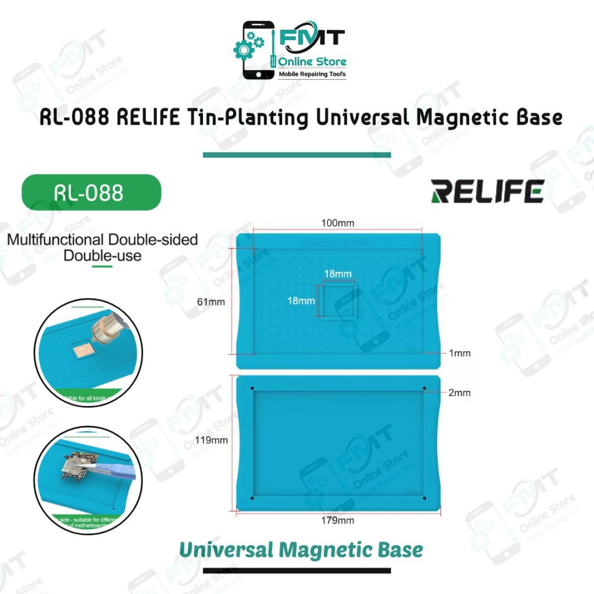 RL-088 RELIFE Tin Planting Universal Magnetic Base