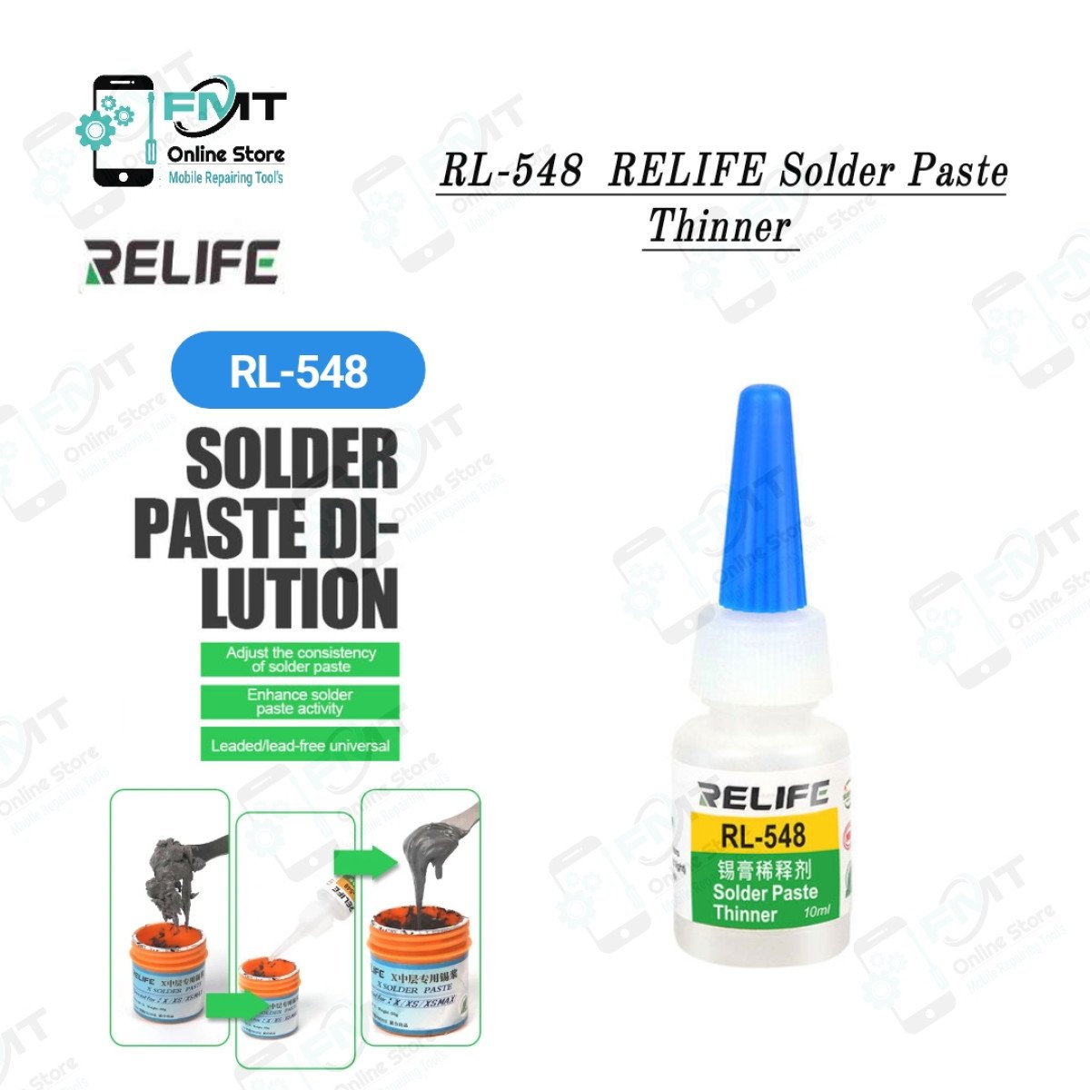RL-548 Solder Paste Thinner