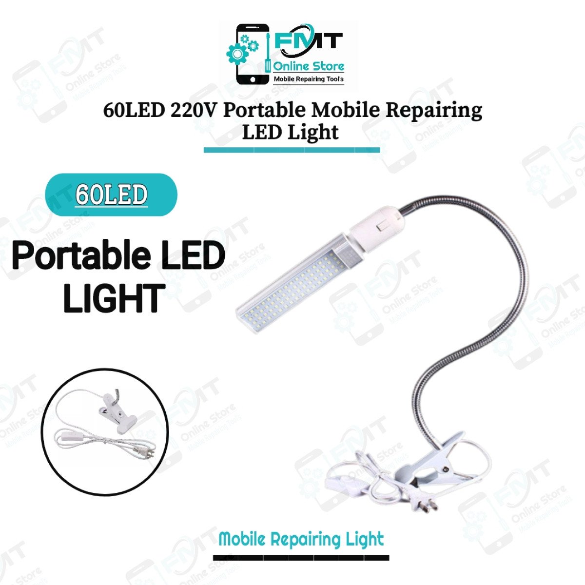60LED Portable Mobile Repairing LED Light