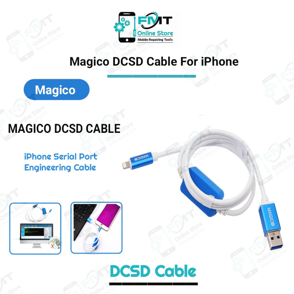 MAGICO DCSD CABLE For iPhone Serial Port Engineering Cable