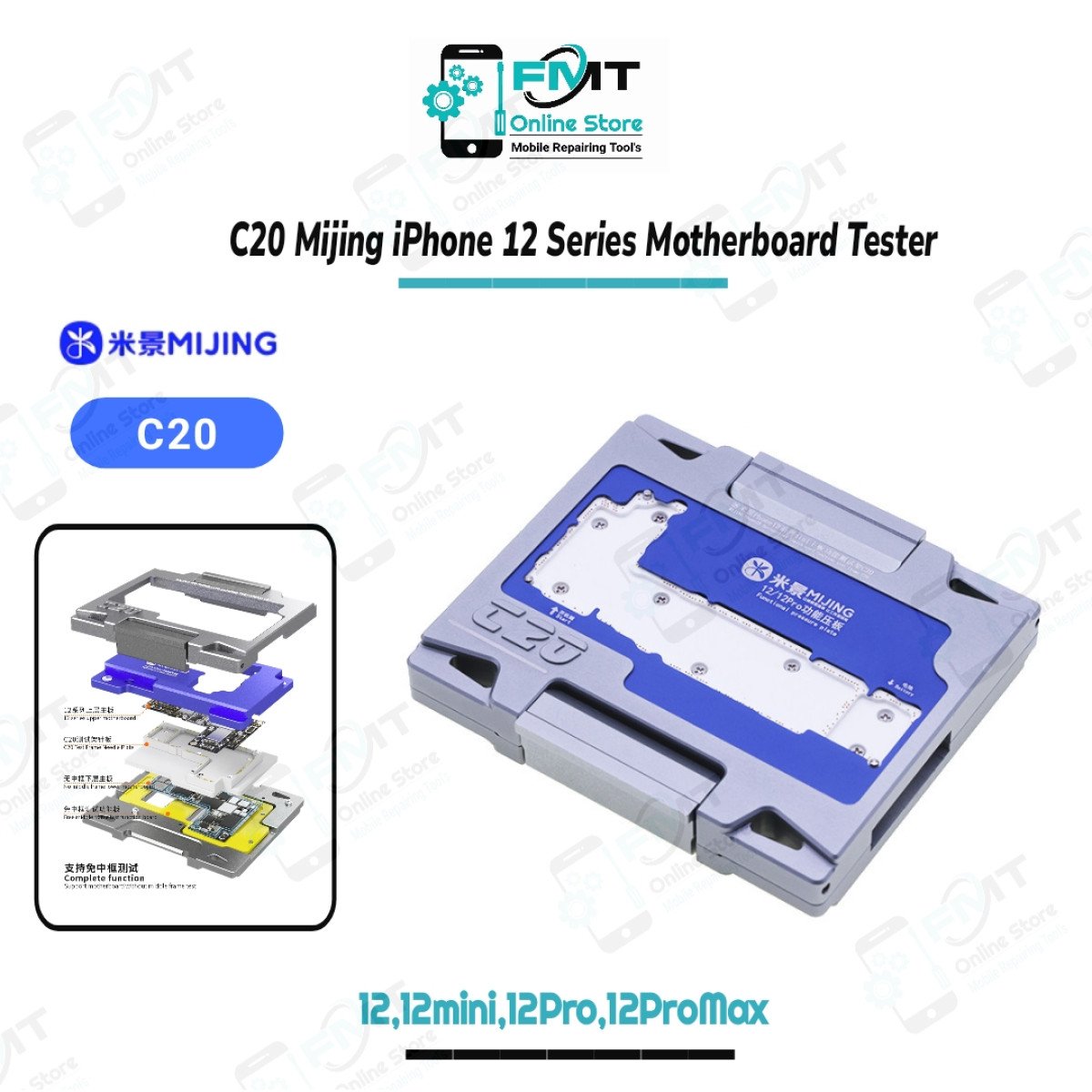 C20 Mijing iPhone 12 Series Motherboard Tester