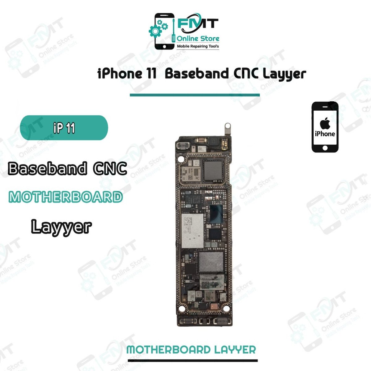 iPhone 11 Baseband CNC Layyer