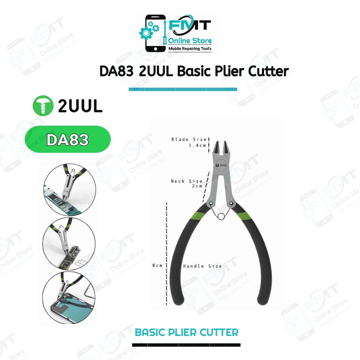 DA83 2UUL Basic Plier Cutter