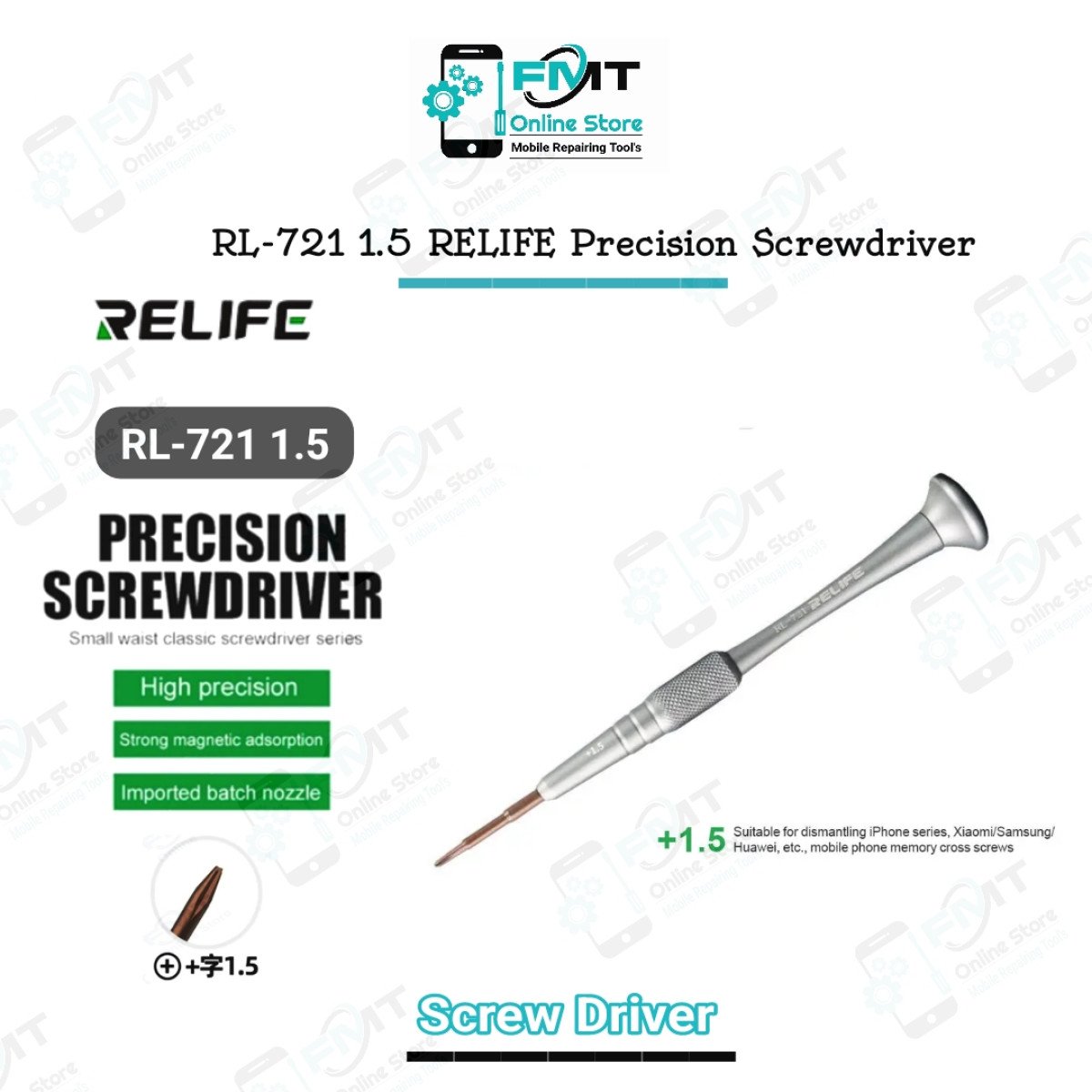 1.5 RL-721 RELIFE Precision Screwdriver