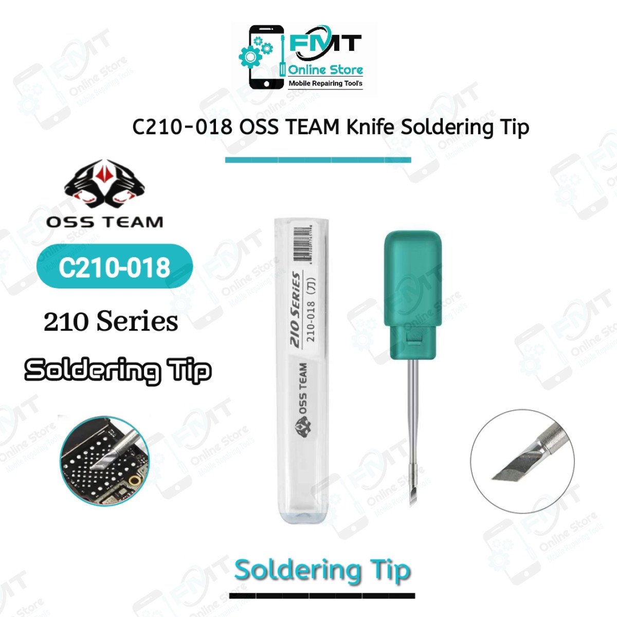 C210-018 OSS TEAM Knife C210 Universal Soldering Tip