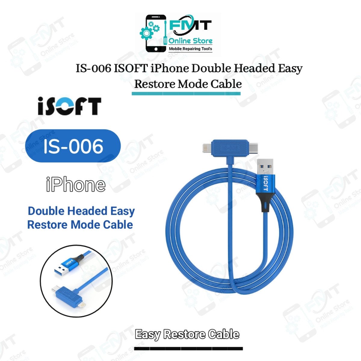 IS-006 iSoft Dual interface iPhone Cable