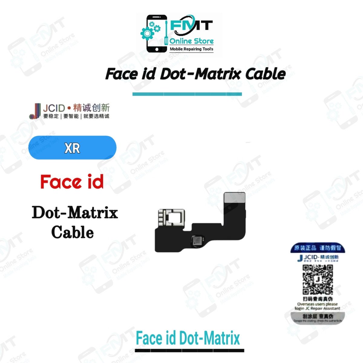 XR JCID Face id Dot-Matrix Cable