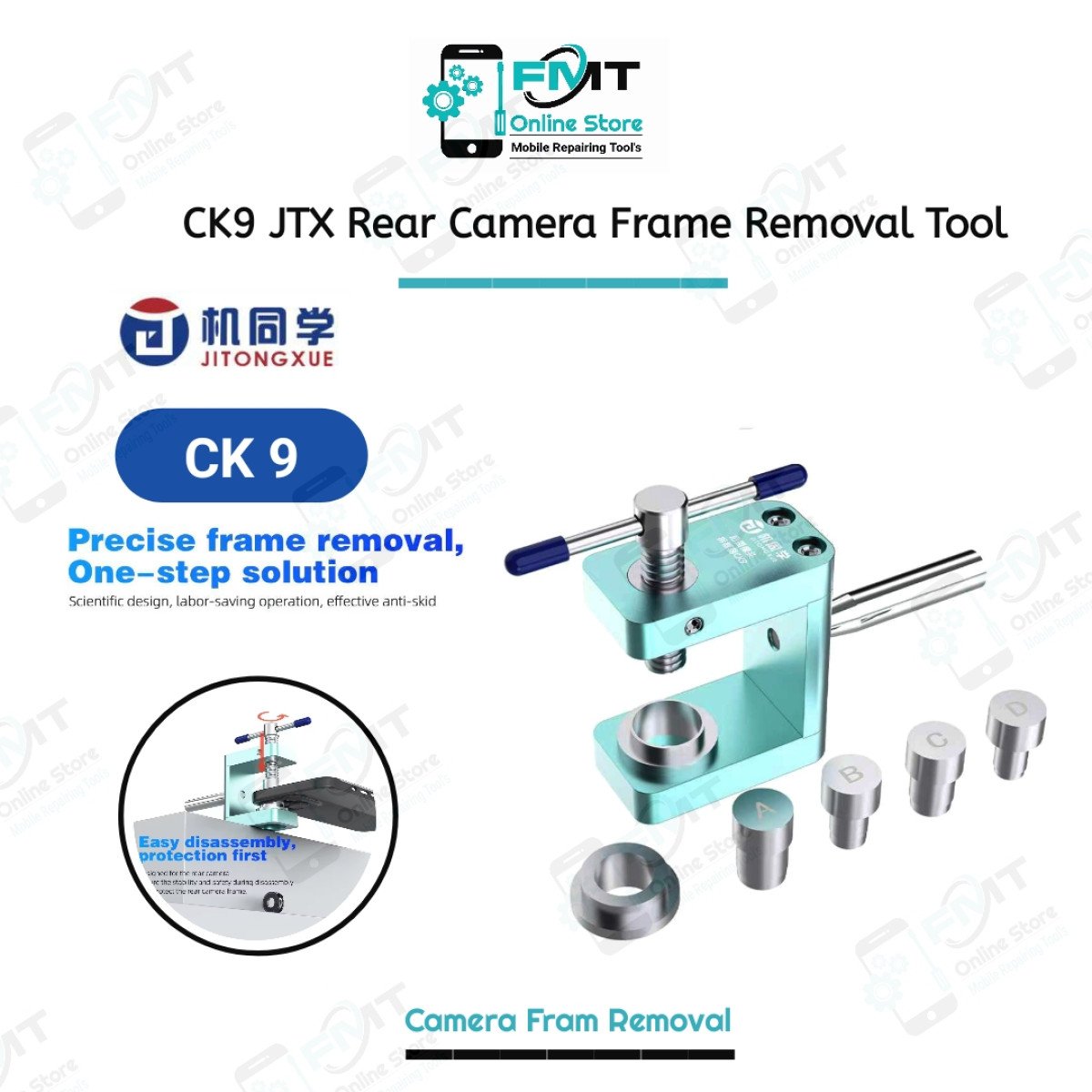CK9 JITONGXUE Precision Rear Camera Frame Removal Tool