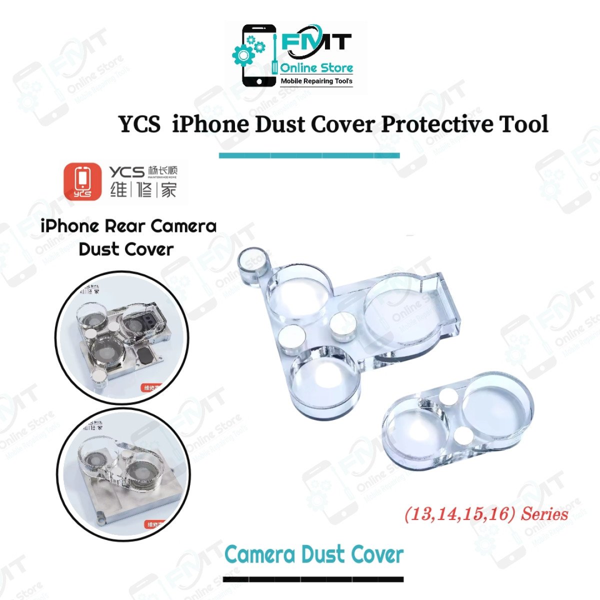 YCS iPhone Rear Camera Dust Cover  Protective Tool