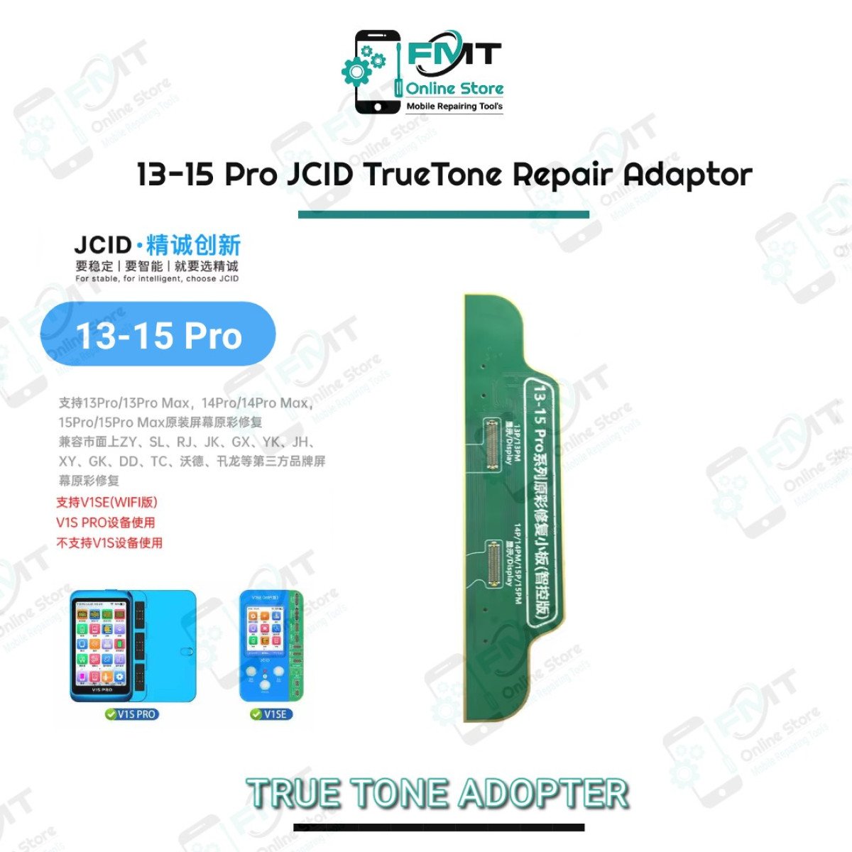 13-15 Pro JCID V1SE/V1S Pro True Tone Original Screen Recovery Board