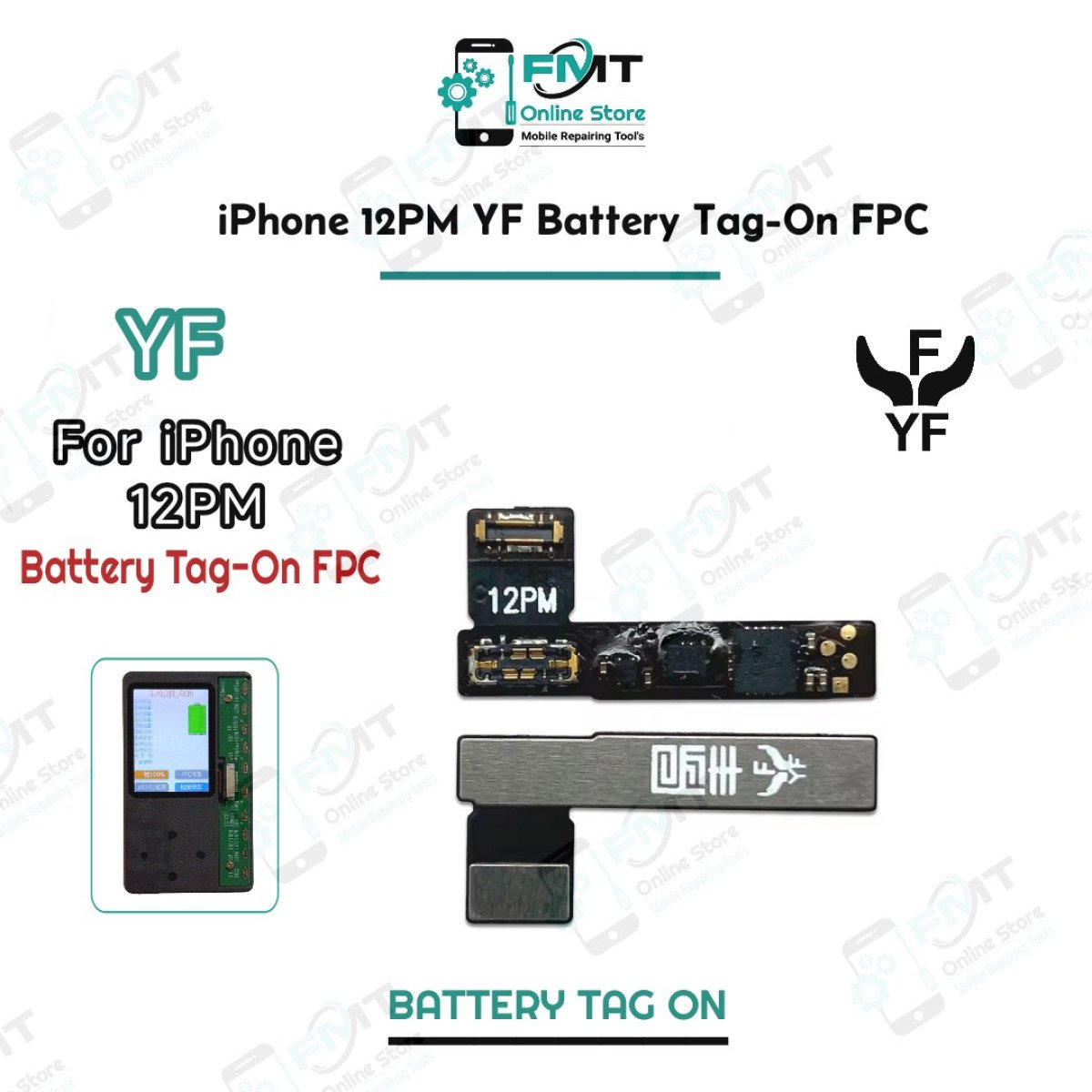 iPhone 12PM YF Battery Tag-On FPC