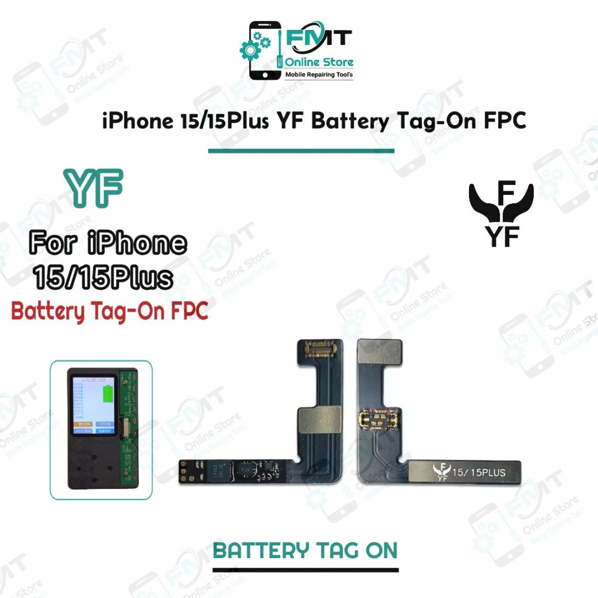 iPhone 15/15Plus YF Battery Tag-On FPC