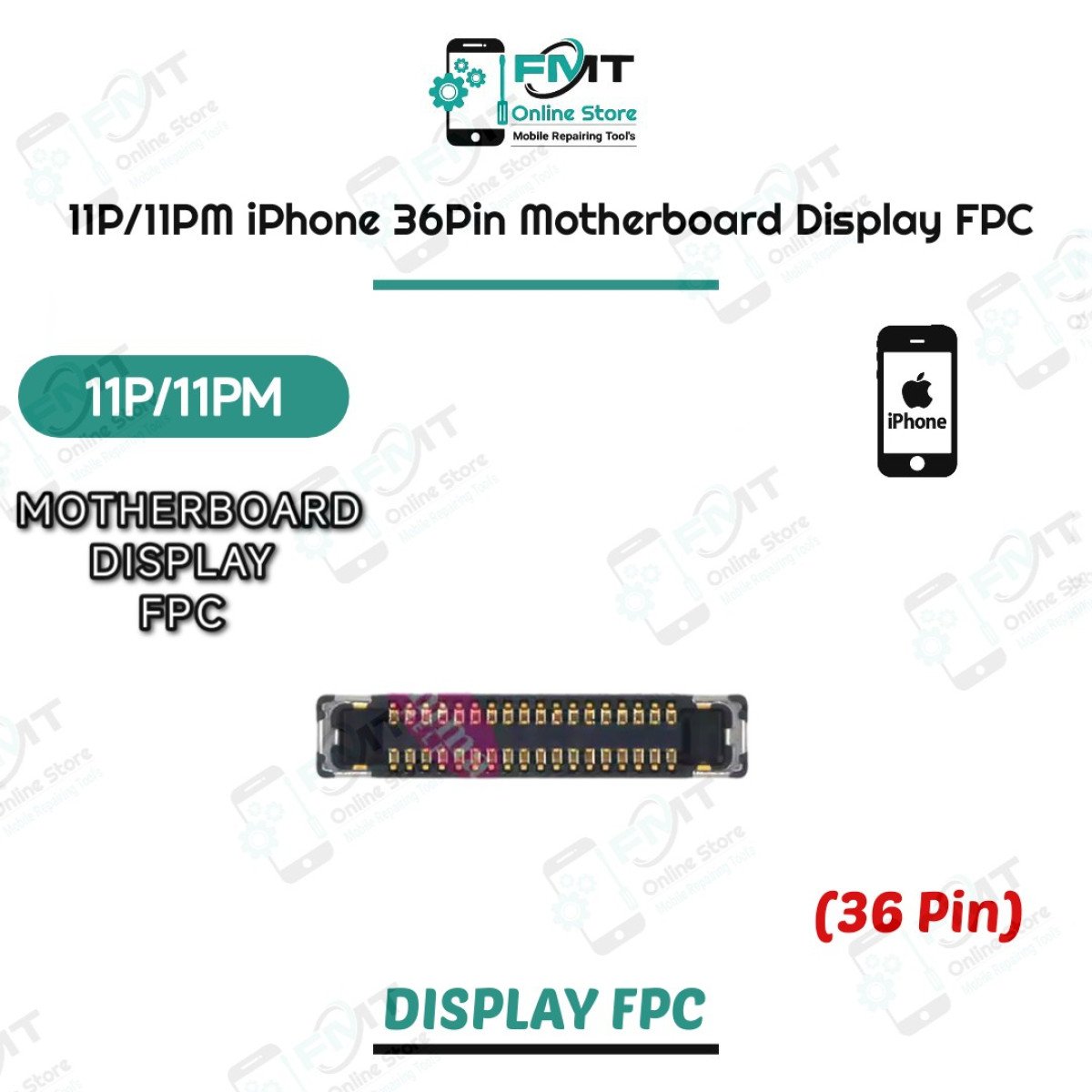 11P/11PM iPhone 36Pin Motherboard Display FPC