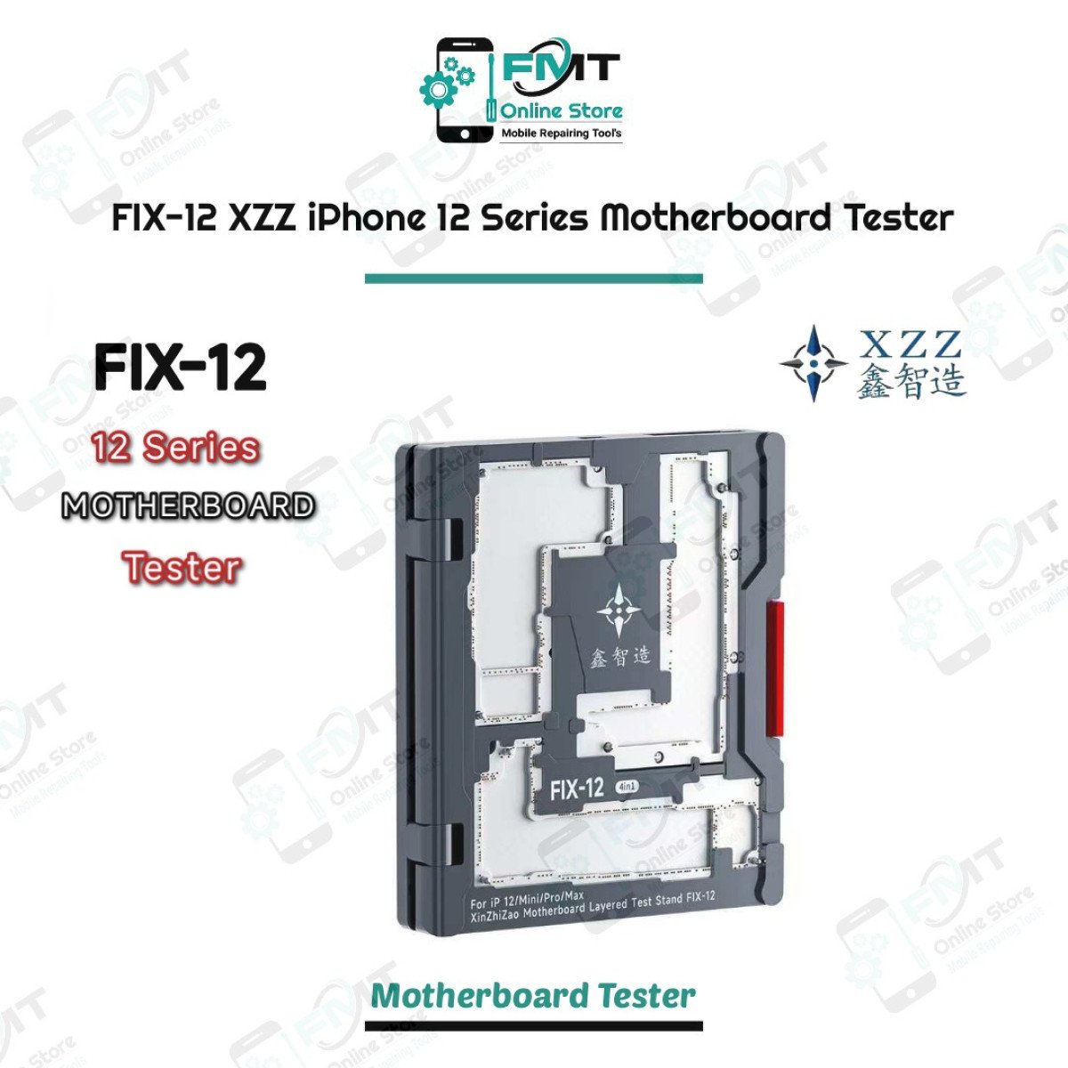 FIX-12 XZZ iPhone 12 Series iSocket Tester Fixture