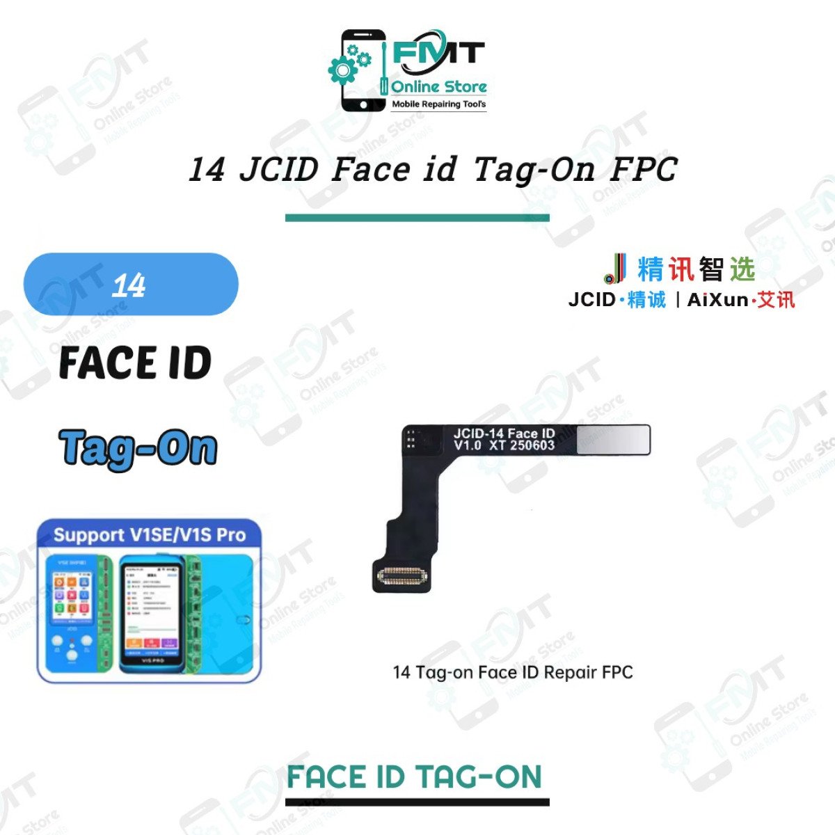 iPhone 14 JCID Face id Tag-On FPC