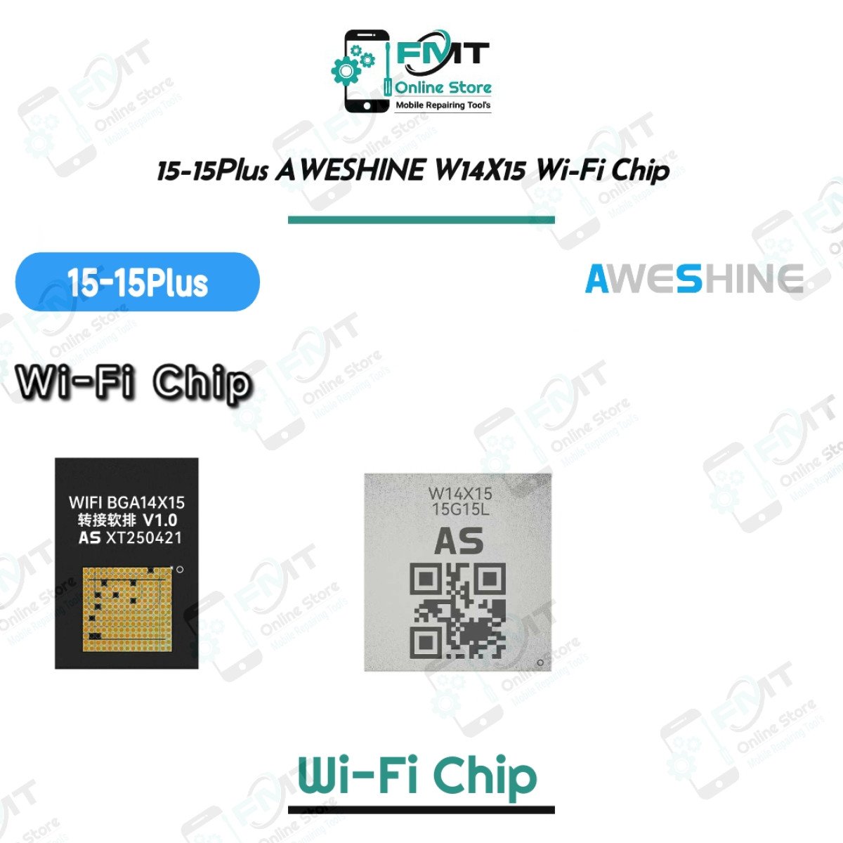 15-15Plus AWESHINE W14X15 Wi-Fi Chip