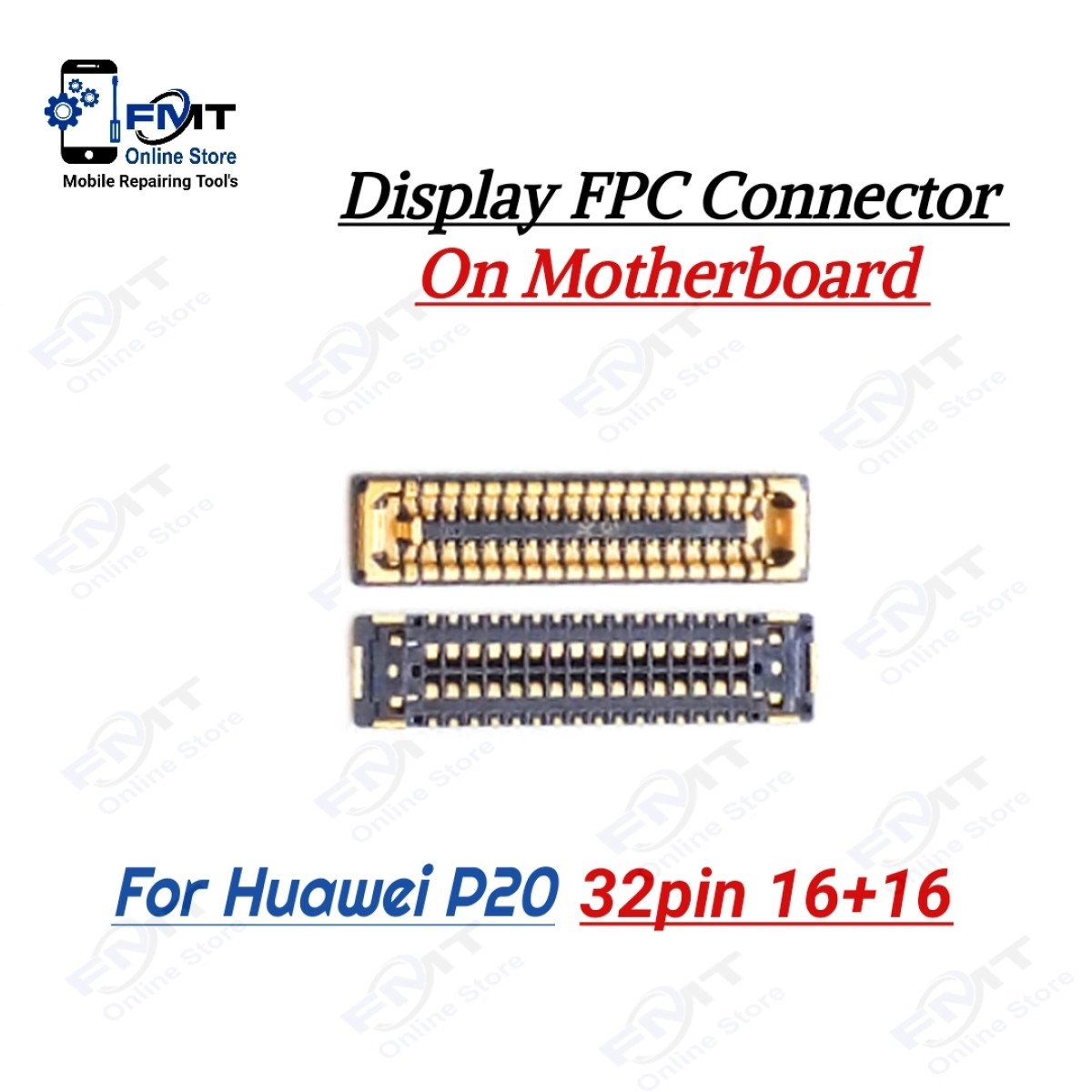 16+16 Huawei P20 Lite Display FPC On Motherboard