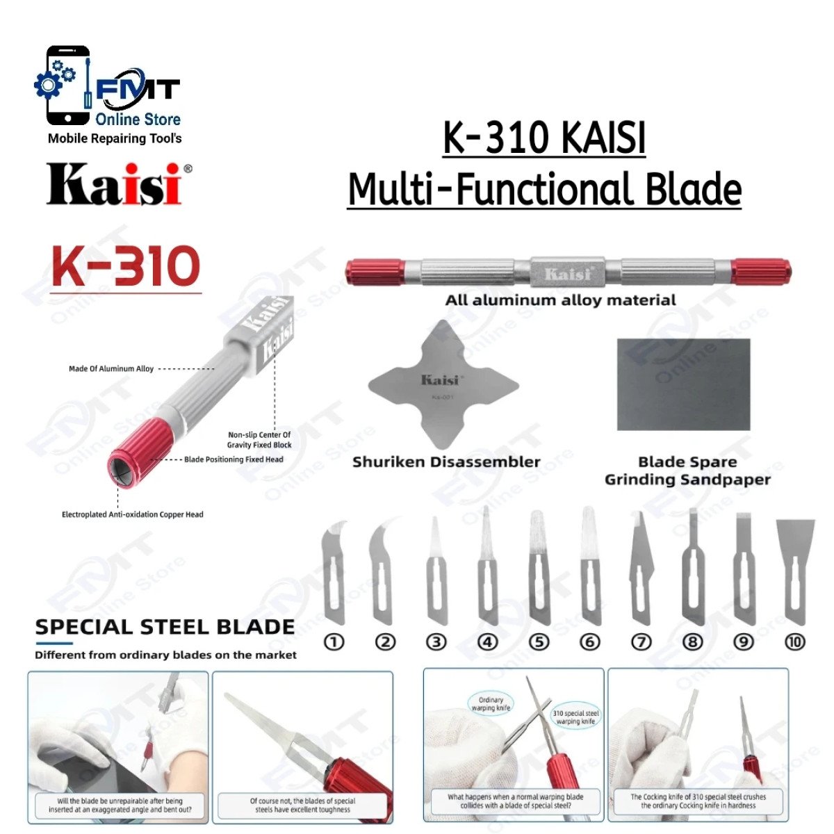 K-310 Kaisi MULTI-FUNCTIONAL Blade