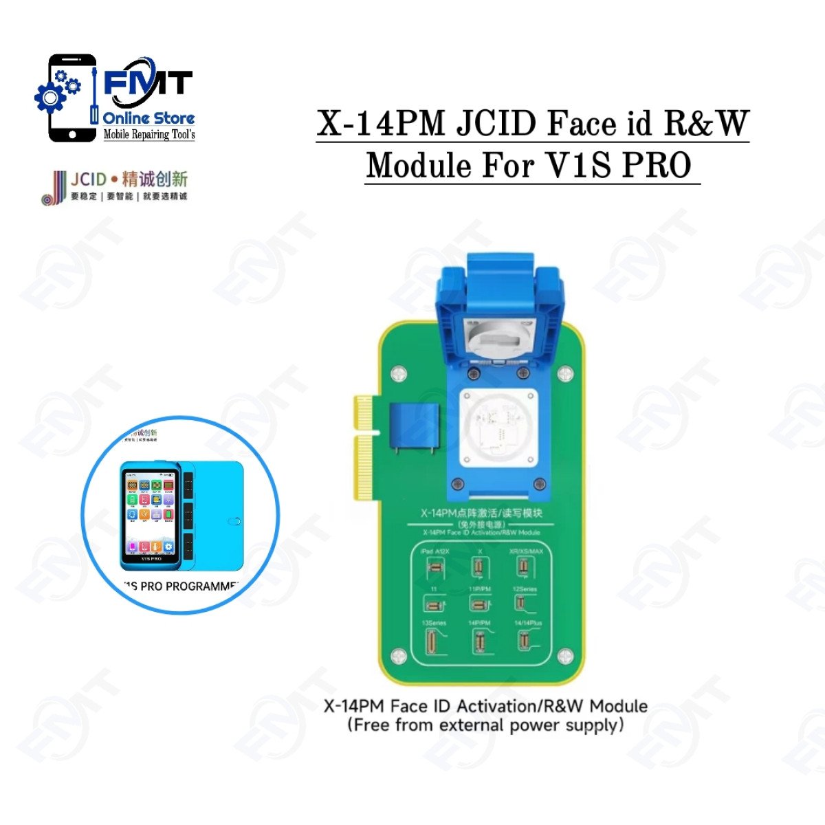 X-14PM JCID Face id Dot-Matrix& Tag-On R&W Module